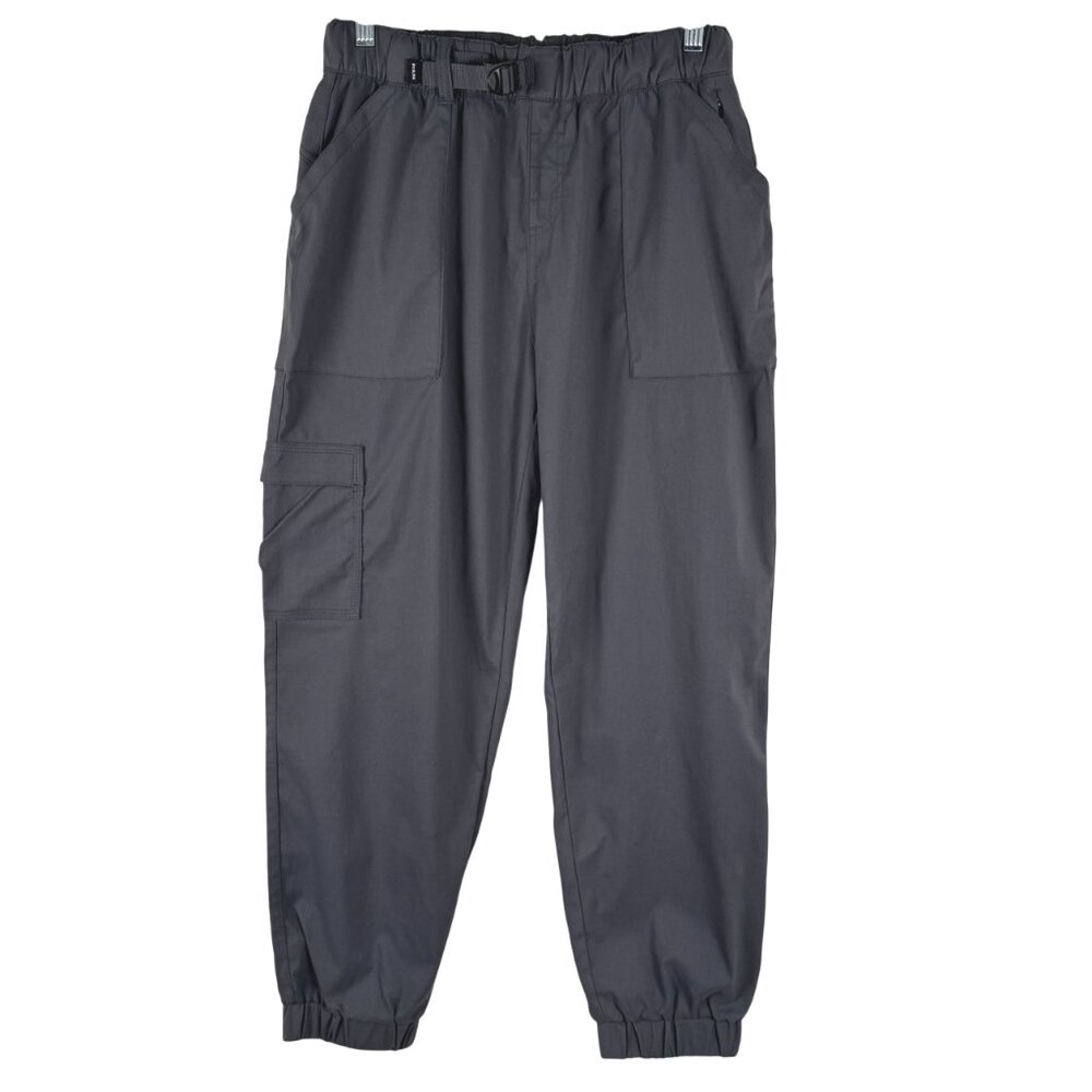 Prana Stretch Zion E-Waist Jogger Pants Womens Medium Gray Outdoor PT-2686